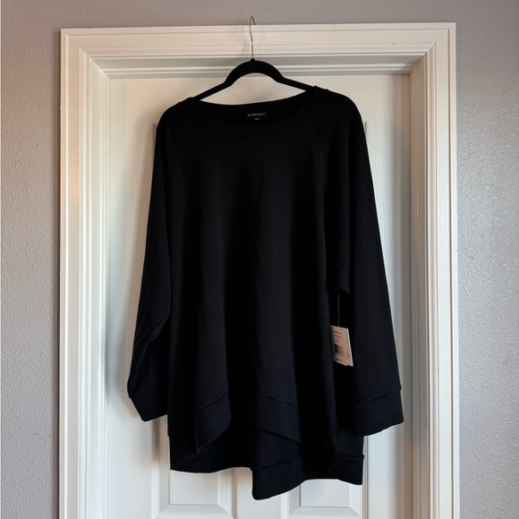 Beyond Yoga Saturday Oversized Pullover Black 2X NWT - Picture 2 of 8